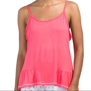 Kensie ruffle tank top